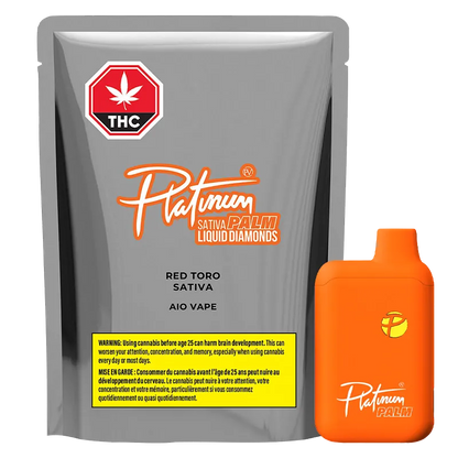Red Toro Liquid Diamond Disposable Vape