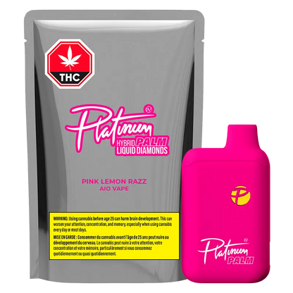 Pink Lemon Razz Liquid Diamond Disposable Vape