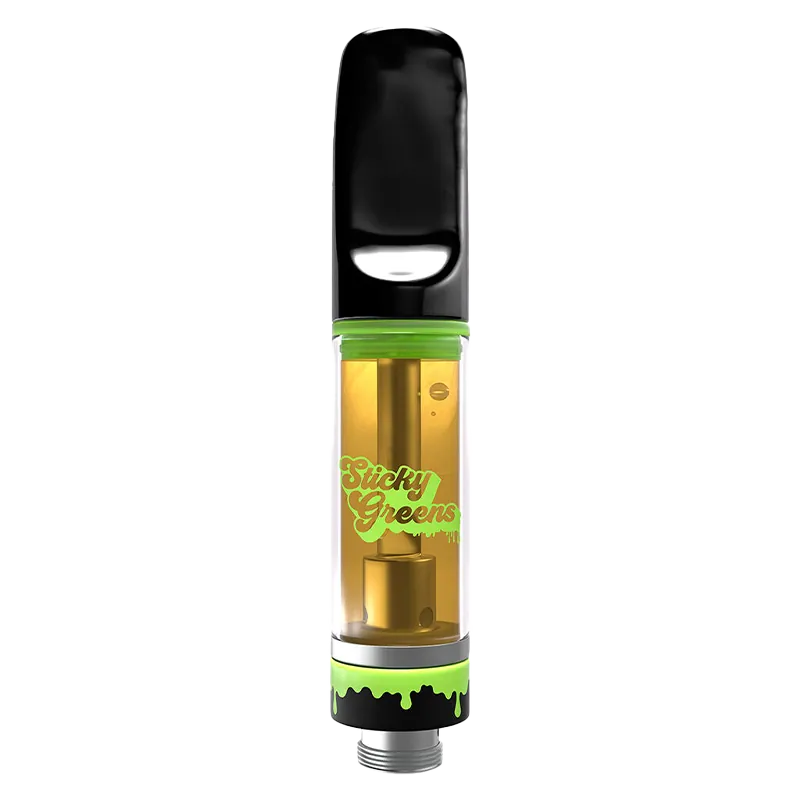 Sticky Greens 0.95 g Electric Green Frog Liquid Diamonds Vape Cartridge Vapes