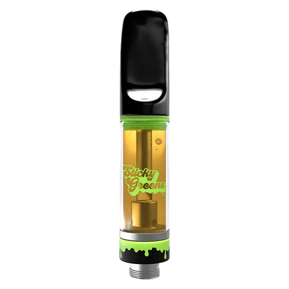 Sticky Greens 0.95 g Electric Green Frog Liquid Diamonds Vape Cartridge Vapes
