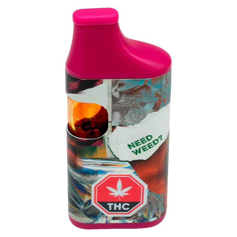 Ripped 0.95 g Strawberried Liquid Diamonds Disposable Vape Vapes