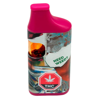 Ripped 0.95 g Strawberried Liquid Diamonds Disposable Vape Vapes
