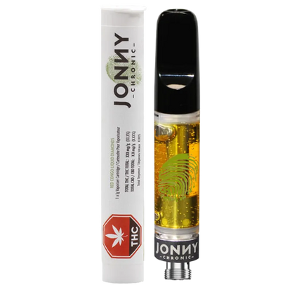 Jonny Chronic 1 g Red Congo Liquid Diamonds Vape Cartridge Vapes
