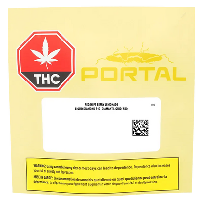Portal 0.95 g Redshift Berry Lemonade Liquid Diamond Vape Cartridge Vapes