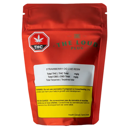 The Loud Plug 1 g Strawberry OG Live Resin Concentrates