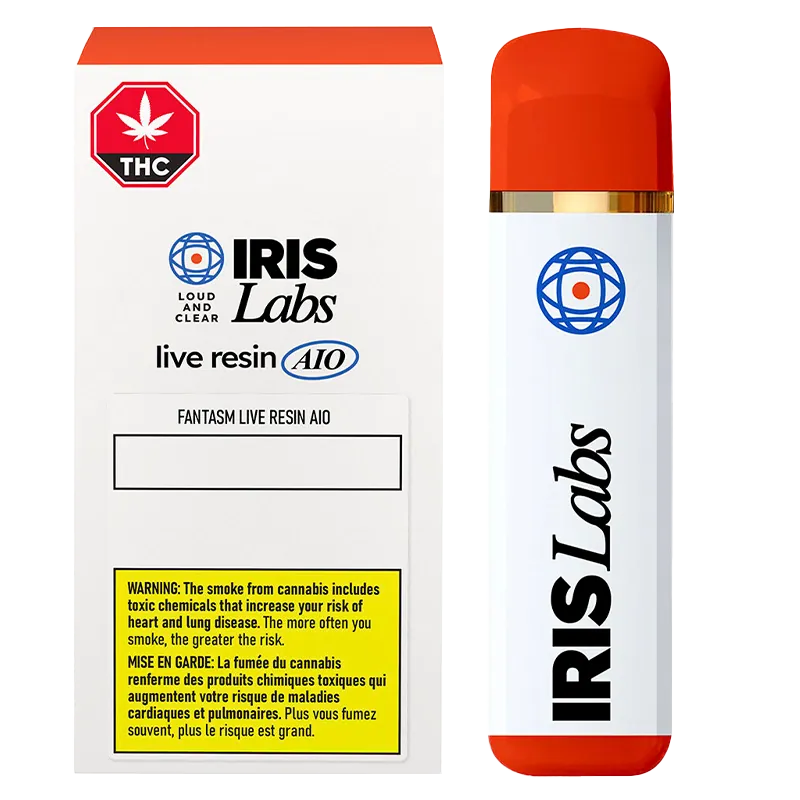 IRIS Labs 1 g Fantasm Live Resin Disposable Vape Vapes