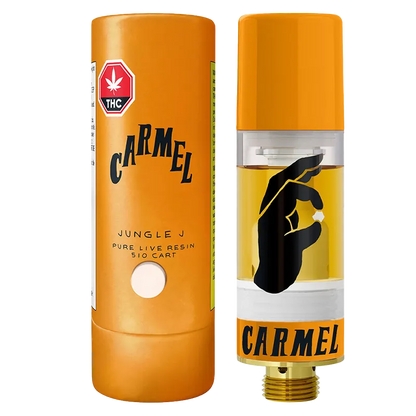 Carmel 1 g Jungle J Pure Live Resin Vape Cartridge Vapes