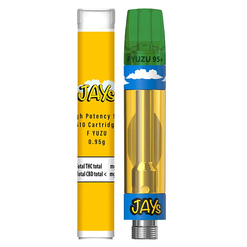 Jays 0.95 g High Potency 95+ Vape Cartridge 510 Carts