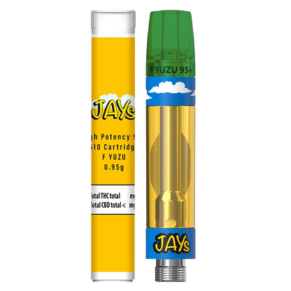 Jays 0.95 g High Potency 95+ Vape Cartridge 510 Carts