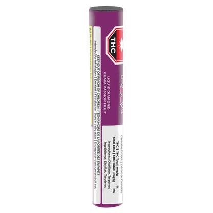 Weed Me Max 1 g Liquid Diamond Guava Passion Fruit Vape Cartridge Vapes