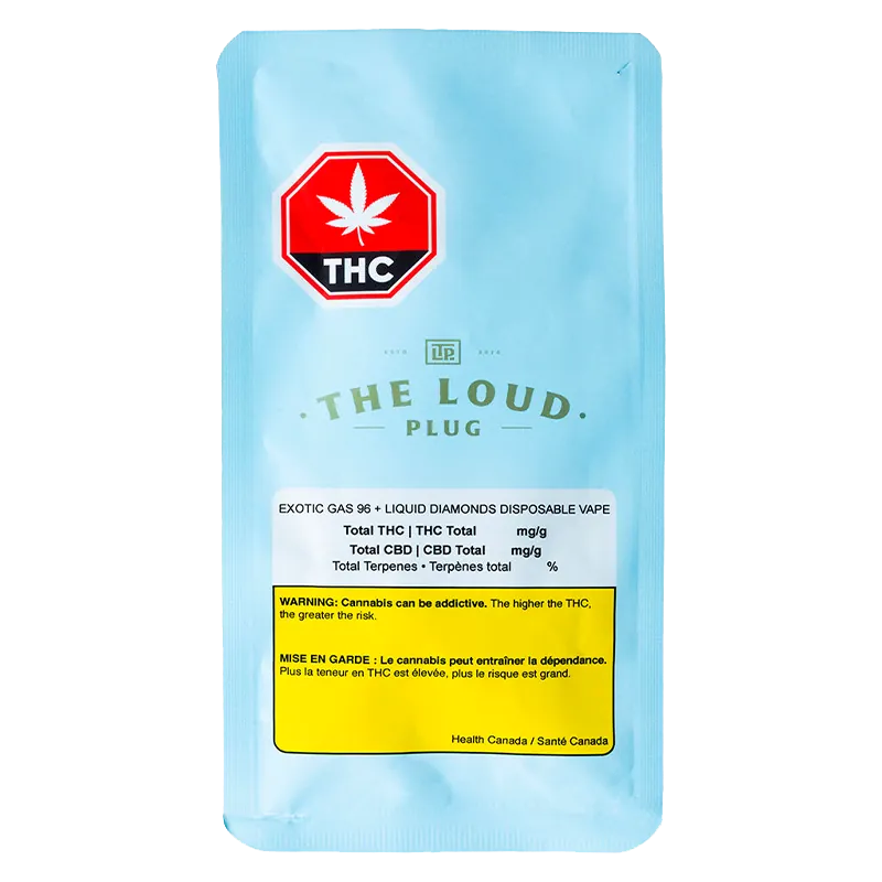The Loud Plug 1 g Exotic Gas Disposable Vape Vapes