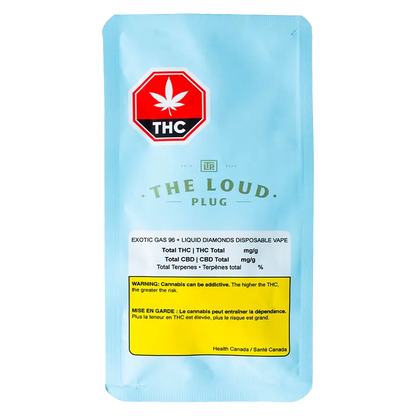 The Loud Plug 1 g Exotic Gas Disposable Vape Vapes