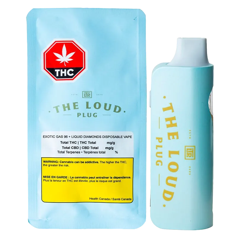 The Loud Plug 1 g Exotic Gas Disposable Vape Vapes