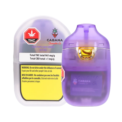 Grape Puffs Liquid Diamond Disposable Vape
