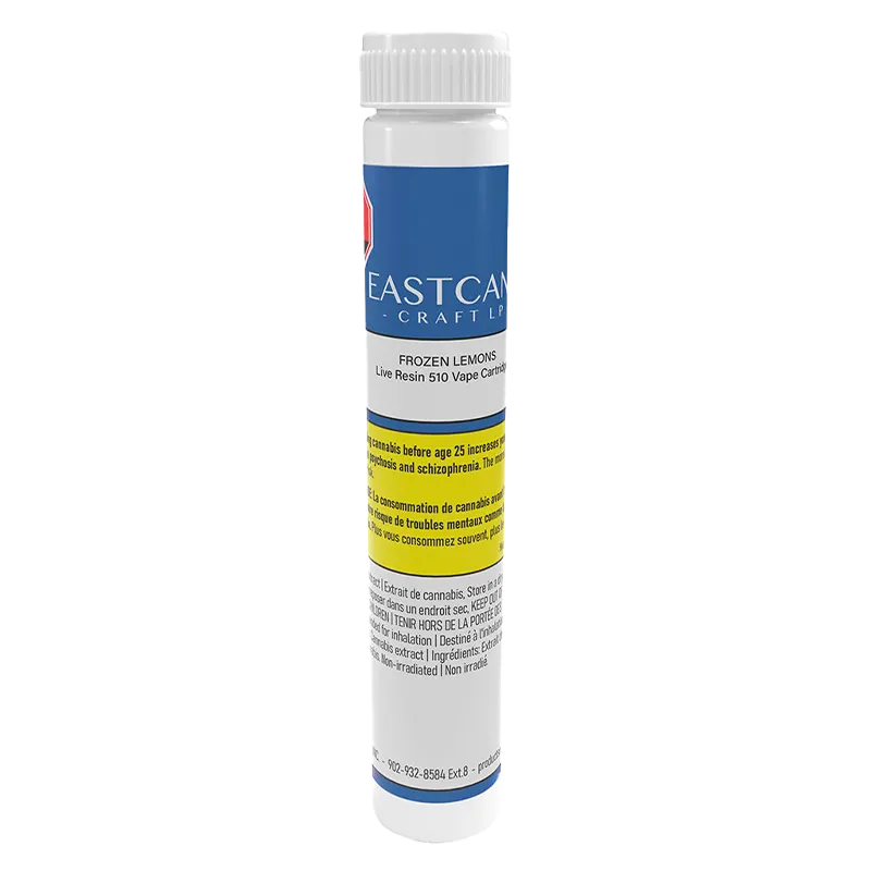 EastCann 1 g Frozen Lemons Pure Live Resin Vape Cartridge Vapes