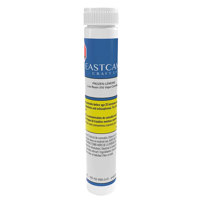 EastCann 1 g Frozen Lemons Pure Live Resin Vape Cartridge Vapes