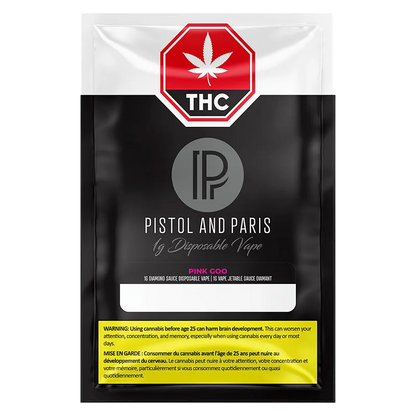 Pistol and Paris 1 g Pink Goo Diamond Sauce Disposable Vape Vapes