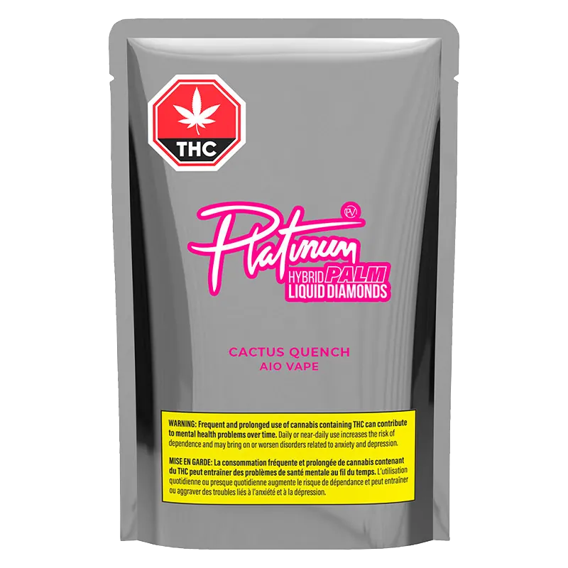 Platinum 1 g Cactus Quench Liquid Diamond Disposable Vape Vapes