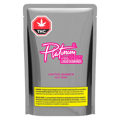 Platinum 1 g Cactus Quench Liquid Diamond Disposable Vape Vapes