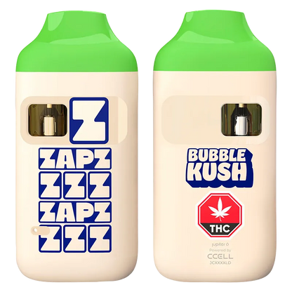 Bubble Kush 1 g Kiwi Sorbet ZAPZ Disposable Vape Vapes