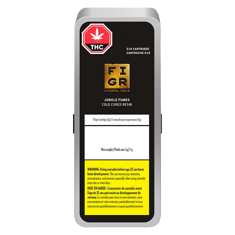 FIGR 1 g Jungle Fumes Cold Cured Resin Vape Cartridge Vapes
