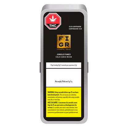 FIGR 1 g Jungle Fumes Cold Cured Resin Vape Cartridge Vapes