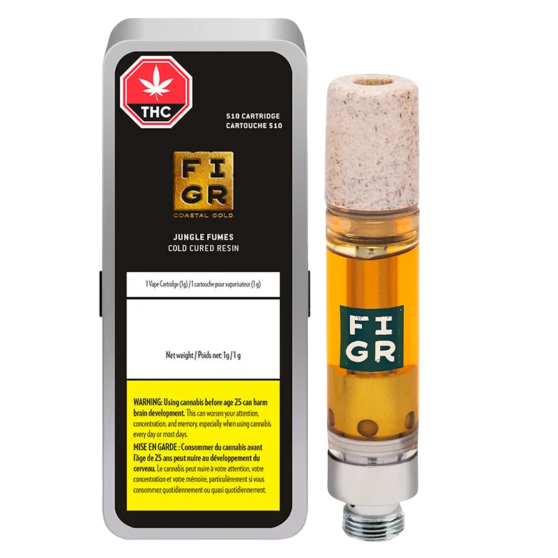 FIGR 1 g Jungle Fumes Cold Cured Resin Vape Cartridge Vapes