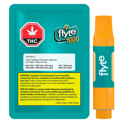 Flyte 1000 1.1 g Tropsicle Vape Cartridge Vapes