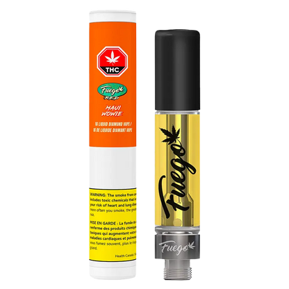 Fuego Red 1 g Maui Wowie Liquid Diamond Vape Cartridge Vapes