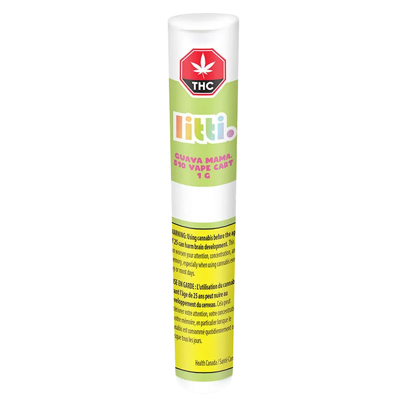 LITTI. 1 g Guava Mama Vape Cartridge Vapes
