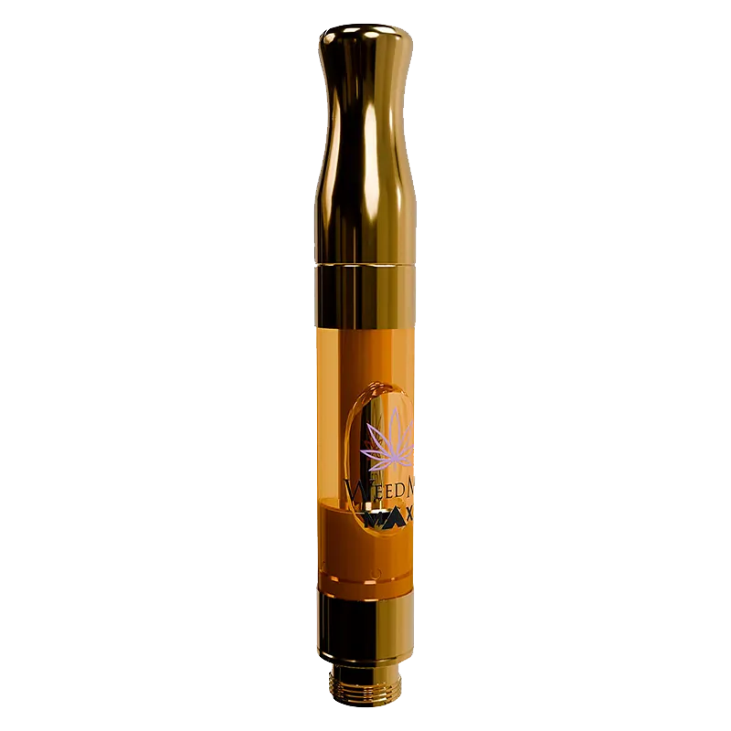 Weed Me Max 1 g Liquid Diamond White Peach Vape Cartridge Vapes