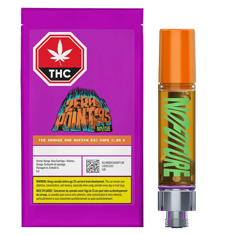 No Future 0.95 g ZeroPoint95 The Orange One Vape Cartridge Vapes