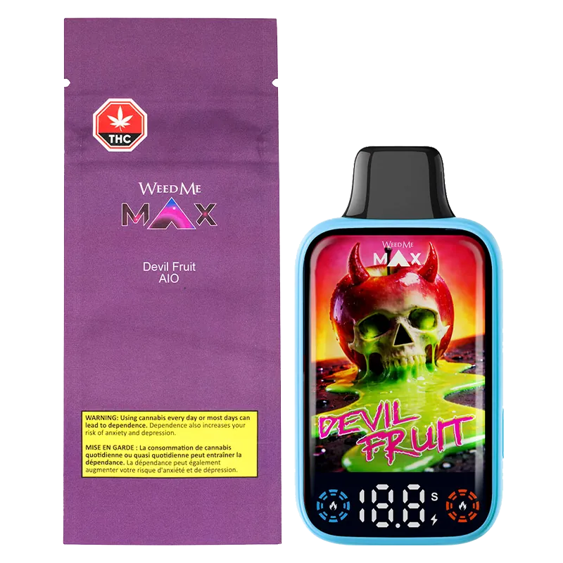 Weed Me Max 1.25 g Devil Fruit Disposable Vape All-In-Ones