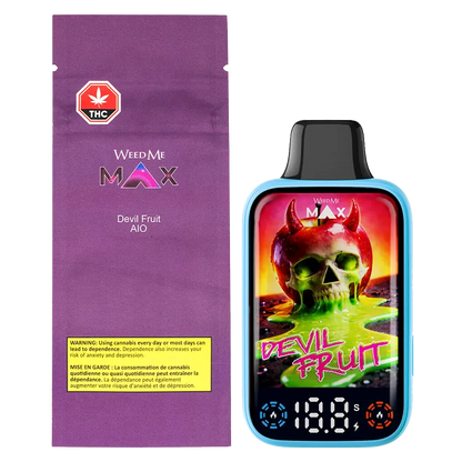 Weed Me Max 1.25 g Devil Fruit Disposable Vape All-In-Ones