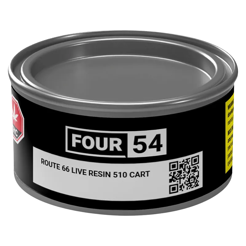 Four54 1 g Route 66 Live Resin Vape Cartridge Vapes