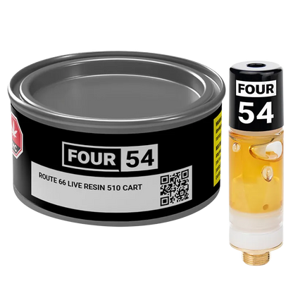 Four54 1 g Route 66 Live Resin Vape Cartridge Vapes