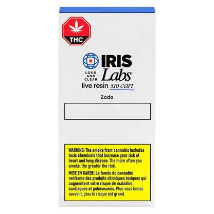 IRIS Labs 1 g ZODA Live Resin Vape Cartridge Vapes