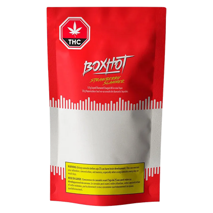 Boxhot 1 g Strawberry Slammer Charged Disposable Vape All-In-Ones