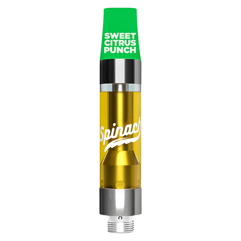 Spinach 1 g Sweet Citrus Punch Liquid Diamonds Vape Cartridge Liquid Diamond Carts