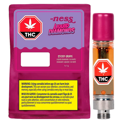 Sticky Grape Vape Cartridge