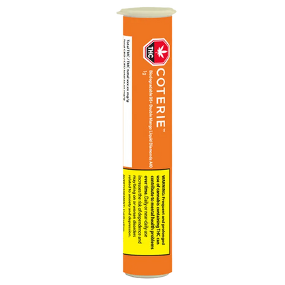 Coterie 1 g Biodegradable 95+ Double Mango Liquid Diamonds Disposable Vape Vapes
