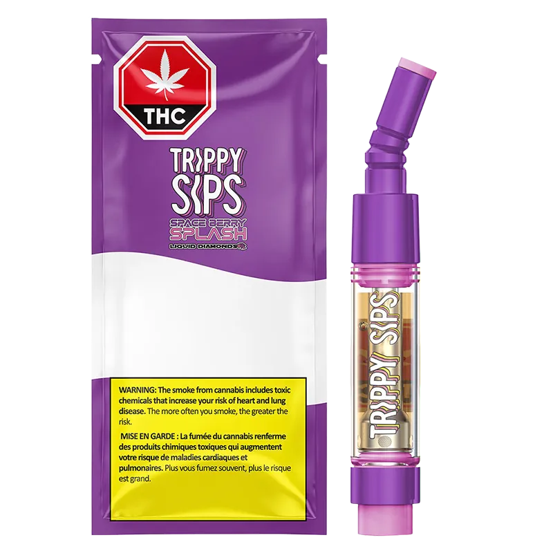 Trippy Sips 0.95 g Space Berry Splash Vape Cartridge Vapes