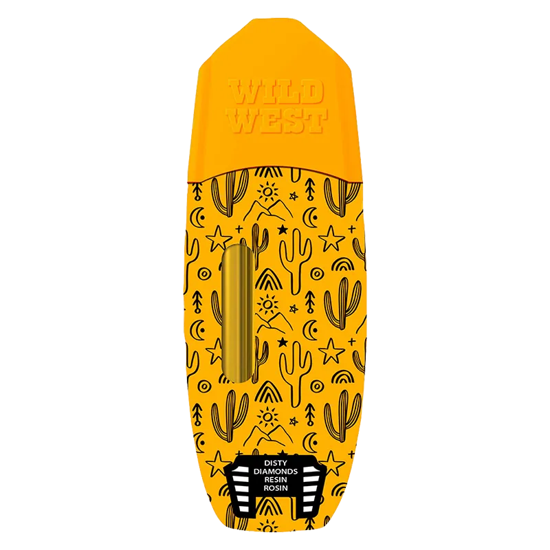 Wild West 0.95 g Reloadable 96+ Mango Maverick Disposable Vape Vapes