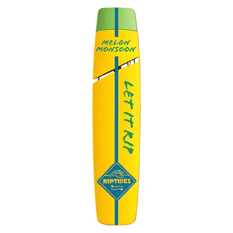 Riptides 1 g Liquid Diamonds Melon Monsoon Disposable Vape Vapes
