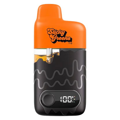 Sticky Greens 0.95 g Puff' Kin Spice Dripbar Disposable Vape Vapes