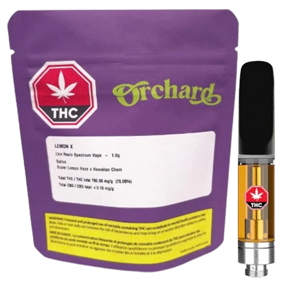 Lemon x Live Resin Spectrum Blend Vape Cartridge