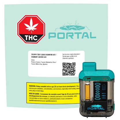 Portal 0.95 g Troppy Trip Liquid Diamond Disposable Vape Vapes