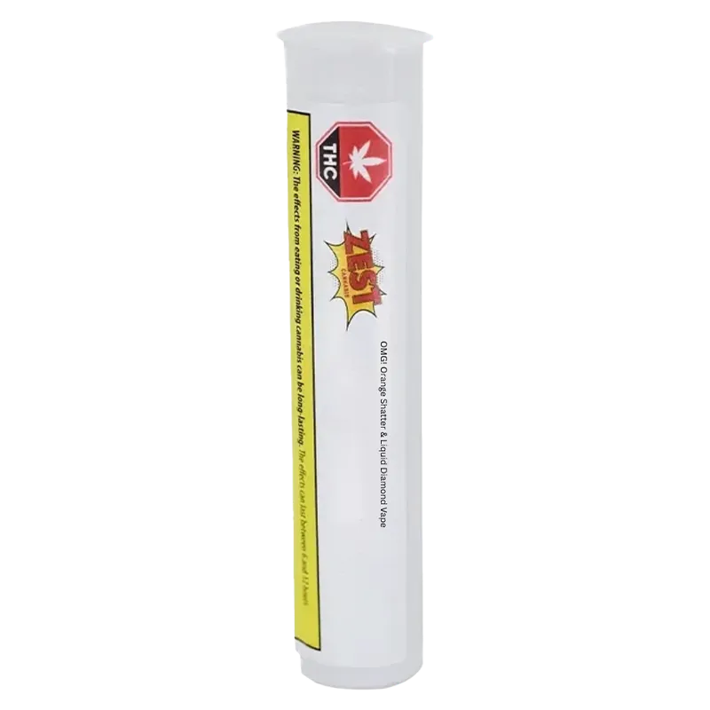 Zest 1 g OMG! Orange Shatter & Liquid Diamond Vape Cartridge Vapes