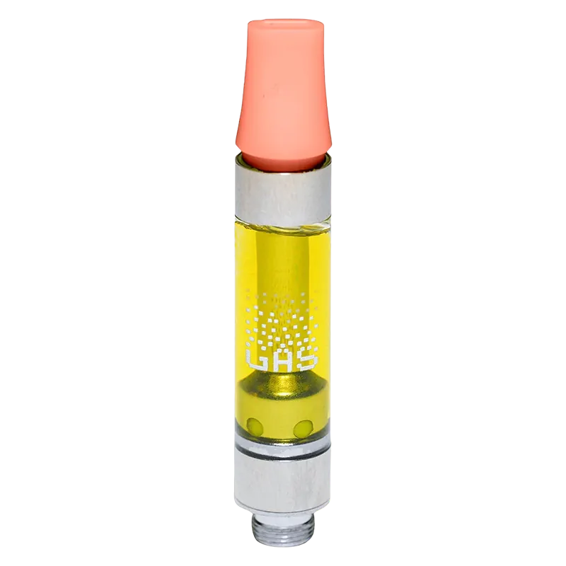 GAS 1 g Peach Ice Diamond Vape Cartridge Vapes