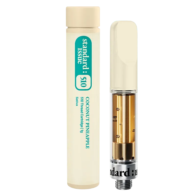 Standard Issue 1 g Coconut Pineapple Vape Cartridge Vapes